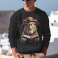 Capybara Bookworm Rodent Reading a Book Unisex Sweatshirt