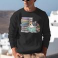 Cat On Books Pets Cats Reading Book Nerd Read Reader Bookcat Unisex Sweatshirt Cat On Books Pets Cats Reading Book Nerd Read Reader Bookcat Unisex Sweatshirt