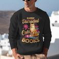 Cat Shirts For Women Book Lover Shirt Cats And Books Unisex Sweatshirt