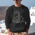 Cats Books And Coffee My Perfect Day Unisex Sweatshirt