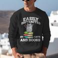 Cats And Books Read Reading Librarian Book Across America Unisex Sweatshirt