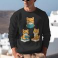 Cats Reading Book Lover Reading Bookworm Reader Unisex Sweatshirt