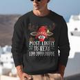 Christmas Matching Most Likely To Read A Book PJS Unisex Sweatshirt