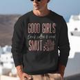 Coffee And Smut Good Girls Read Smutty Book Merch For Women Unisex Sweatshirt