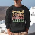 Colorful Dogs Books Plants Repeat Unisex Sweatshirt