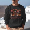 Cozy Season Autumn Leaves Books Pumpkins Fall Halloween Unisex Sweatshirt
