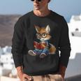Cute Coyote With Book I Kids Coyote Unisex Sweatshirt Cute Coyote With Book I Kids Coyote Unisex Sweatshirt