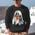 Cute Ghost Cat Reading Book Spooky Season Halloween Costume Unisex Sweatshirt Cute Ghost Cat Reading Book Spooky Season Halloween Costume Unisex Sweatshirt