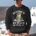 Cute Otter Reading Book Lover Sea Otters Animal Lover Unisex Sweatshirt Cute Otter Reading Book Lover Sea Otters Animal Lover Unisex Sweatshirt