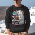 Cute Polar Bear Is Reading a Book Reading Polar Bear Unisex Sweatshirt Cute Polar Bear Is Reading a Book Reading Polar Bear Unisex Sweatshirt