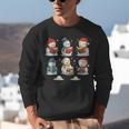 Cute Snowman Reading Books Christmas Winter Book Lover Unisex Sweatshirt