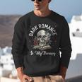 Dark Romance Is My Therapy Book Lover Merch Trigger Warning Unisex Sweatshirt