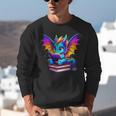 Dragon Reading a Book Bookworm Book Unisex Sweatshirt