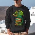 Dragon Reading Books Matching Bookworm Readers Librarian Unisex Sweatshirt