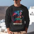 Dragons And Books Dragonworm Book Lover Reading Unisex Sweatshirt
