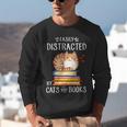 Easily Distracted By Cats And Books Reading Lover Bookish Unisex Sweatshirt