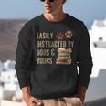 Easily Distracted By Dogs And Books Pets Books Lovers Unisex Sweatshirt Easily Distracted By Dogs And Books Pets Books Lovers Unisex Sweatshirt