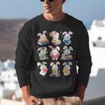 Easter Teacher Cute Bunny Reding Books Librarian Bookworm Unisex Sweatshirt