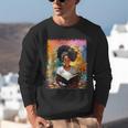 Educated Afro Girl Reading Book Lover History Month Unisex Sweatshirt