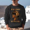 Education Is Freedom Teacher Book Black History Month Unisex Sweatshirt Education Is Freedom Teacher Book Black History Month Unisex Sweatshirt