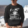 EMC2 Energy Milk x Coffee Science Book Math Lover Unisex Sweatshirt