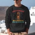 Emotionally Recovering From A Book Frog Unisex Sweatshirt Emotionally Recovering From A Book Frog Unisex Sweatshirt