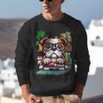 English Bulldog Reading a Book Dog Unisex Sweatshirt