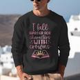 I Fall For The Characters WCrowns Fantasy Book Lover Tee Unisex Sweatshirt