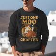 Floral Cow Reading Pun Just One More Chapter Cozy Book Lover Unisex Sweatshirt Floral Cow Reading Pun Just One More Chapter Cozy Book Lover Unisex Sweatshirt