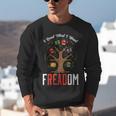Freadom Tree Read Reading Librarian Book Across America Unisex Sweatshirt