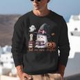 Ghost Reading Book Coquette Bow Halloween Girl Toddler Kid Unisex Sweatshirt
