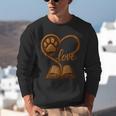Girl Who Loves Dogs & Books Heart Dog Lover Reader Reeding Unisex Sweatshirt Girl Who Loves Dogs & Books Heart Dog Lover Reader Reeding Unisex Sweatshirt