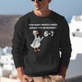 Goose Reading 67 Six Seven Meme Teacher Book Lover Unisex Sweatshirt