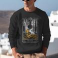 Gothic Book Lover Skeleton Unisex Sweatshirt
