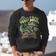 Groovy It's Good Luck To Read St Patrick's Day Book Lucky Unisex Sweatshirt