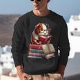 Guinea Pig Reading Books Matching Bookworm Readers Librarian Unisex Sweatshirt