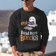 Halloween Teacher Women Cute Reading Ghost Read More Books Unisex Sweatshirt Halloween Teacher Women Cute Reading Ghost Read More Books Unisex Sweatshirt