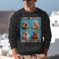 Hedgehog Love Reading And Hedgehogs Child Book Lover Unisex Sweatshirt Hedgehog Love Reading And Hedgehogs Child Book Lover Unisex Sweatshirt