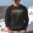 Hooray It's Library Day Teacher Reader Books Back To School Unisex Sweatshirt