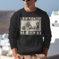 Hot Pin Up Girl Comic Book Vintage Reading Is Sexy Unisex Sweatshirt Hot Pin Up Girl Comic Book Vintage Reading Is Sexy Unisex Sweatshirt