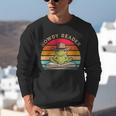 Howdy Reader Frog Reading Book Vintage Unisex Sweatshirt