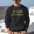 I'd Rather Be Reading Fantasy Epic Magic Book Lover Geek Unisex Sweatshirt