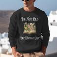 I'm Not Old Women Shirt Vintage Chic Floral Book Unisex Sweatshirt