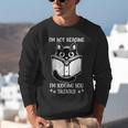 I’m Not Reading I’m Judging You Silently Fun Cat Book Lover Unisex Sweatshirt