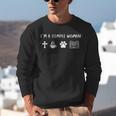 I'm A Simple Woman Jesus Coffee Dog Book Lover Christian Unisex Sweatshirt
