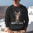 Introvert Mode Cat With Headphones Kitten Lover Unisex Sweatshirt Introvert Mode Cat With Headphones Kitten Lover Unisex Sweatshirt