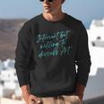 Introvert But Willing To Discuss Art Unisex Sweatshirt