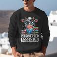 Introverted Book Club Reading Lover Cow Unisex Sweatshirt Introverted Book Club Reading Lover Cow Unisex Sweatshirt