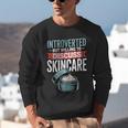 Introverted But Willing Discuss Skincare Unisex Sweatshirt Introverted But Willing Discuss Skincare Unisex Sweatshirt