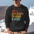 It's A Good Day To Read A Book Retro Vintage Teacher Unisex Sweatshirt